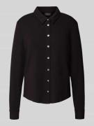 Regular fit blouseshirt van viscosemix