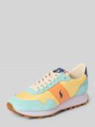 Sneakers met labelstitching