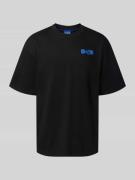 Regular fit T-shirt van puur katoen, model 'NILTE'