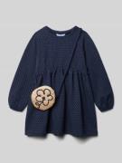 Wide fit jurk met bloemenapplicatie