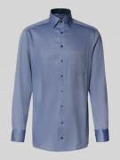 Modern fit zakelijk overhemd met kentkraag