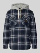 Regular fit overhemdjack met borstzakken
