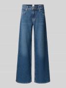 Wide leg jeans in 5-pocketmodel, model 'STYLE.MORGAN'