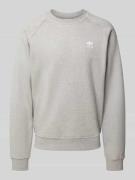 Sweatshirt met logostitching