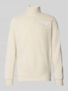 Sweatshirt met labelstitching