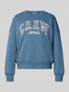 Loose fit sweatshirt van puur katoen