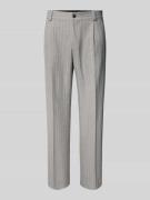 Regular fit pantalon met viscose, model 'FLIPS251X'