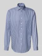 Regular fit zakelijk overhemd met kentkraag