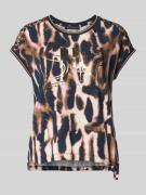 T-shirt met labeldetail