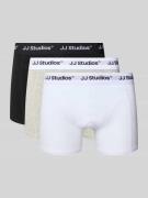 Boxershort met logostitching in een set van 3 stuks, model 'Soho'