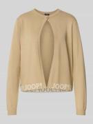 Gebreid jack met knoopsluiting, model 'Kona'