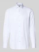 Slim fit zakelijk overhemd met kentkraag, model 'Savio'
