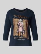 Longsleeve met 3/4-mouwen