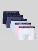 Boxershort met logostitching in een set van 5 stuks