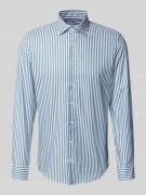 Slim fit zakelijk overhemd met knoopsluiting