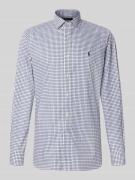 Regular fit zakelijk overhemd met kentkraag