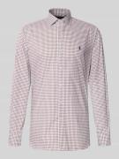 Regular fit zakelijk overhemd met kentkraag