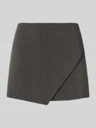 Regular fit skort met viscosemix, model 'MIST-YASMINE'
