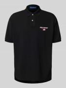 Regular fit poloshirt met logostitching