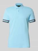 Slim fit poloshirt van puur katoen