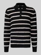 Gebreide pullover met kentkraag