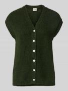 Mouwloos vest met V-hals, model 'BELABLUE'