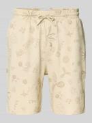 Regular fit sweatshorts van puur katoen, model 'BAGGIO'