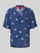 Relaxed fit vrijetijdsoverhemd van pure viscose, model 'CALAL'