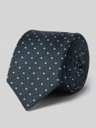 Zijden stropdas met structuurmotief