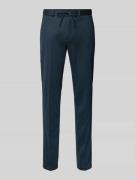 Slim fit broek met tunnelkoord, model 'SpartaFlex'