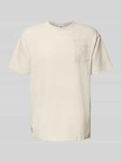 Relaxed fit T-shirt met borstzak