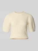 Regular fit gebreide pullover met wol, modell 'NOVAH'