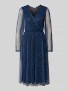 Midi-jurk met V-hals