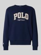 Loose fit sweatshirt van katoenmix