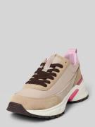 Sneakers met vetersluiting