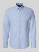 Shaped fit vrijetijdsoverhemd van puur katoen