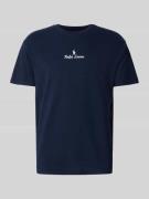 T-shirt met labelstitching