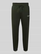 Regular fit sweatpants met elastische band, model 'KANE'