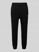 Regular fit sweatpants met elastische band, model 'KANE'
