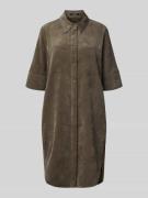 Knielange overhemdjurk met knoopsluiting, model 'Winchesta'