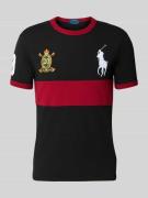 T-shirt met labelstitching