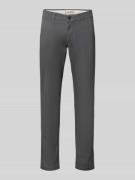 Slim fit broek met steekzakken, model 'MARCO'