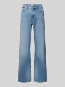 Wide leg jeans in 5-pocketmodel, model 'Madison'
