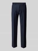 Regular fit pantalon met persplooien