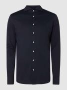 Regular fit zakelijk overhemd van katoenmix