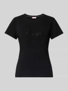 T-shirt met strass-steentjes