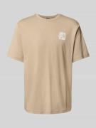 Relaxed fit T-shirt met ronde hals