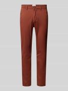 Regular fit chino met stretch, model 'MARCO'