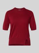 Gebreid shirt met ronde hals