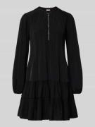 Mini-jurk met plissévouwen